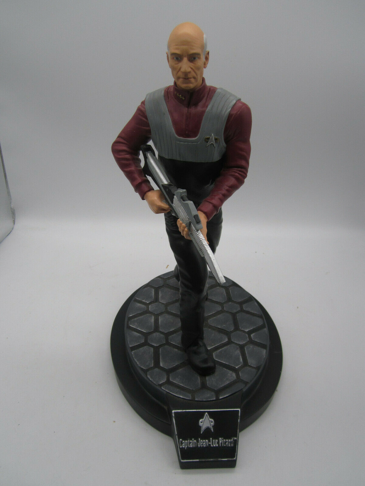 Playmates Captain Jean-luc Picard 12” Cold Cast Resin Figurine 1 Of 5000