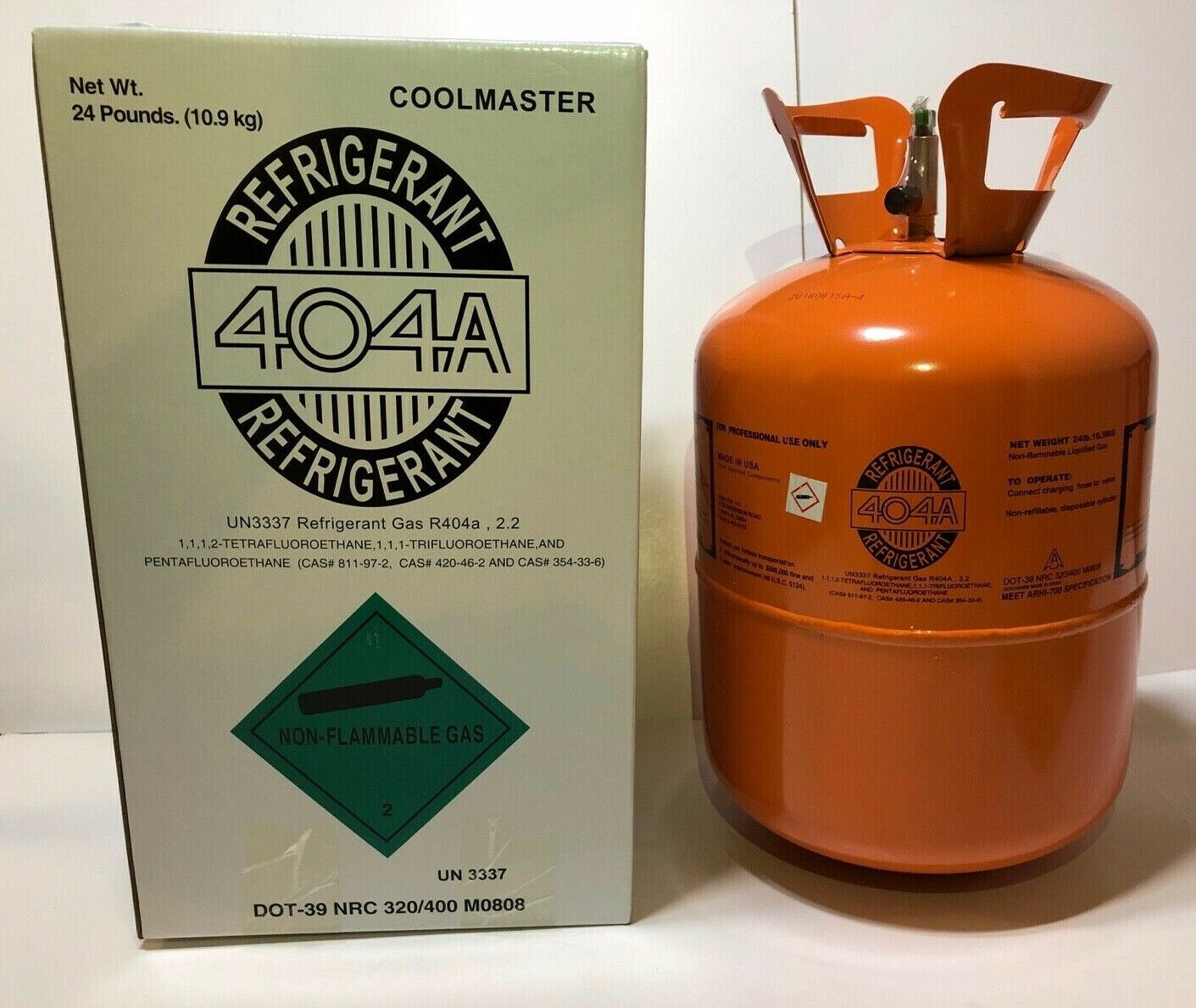 R-404a  - 404a - R404- R404a - Refrigerant 24 Lb Cylinder  - Made In Usa