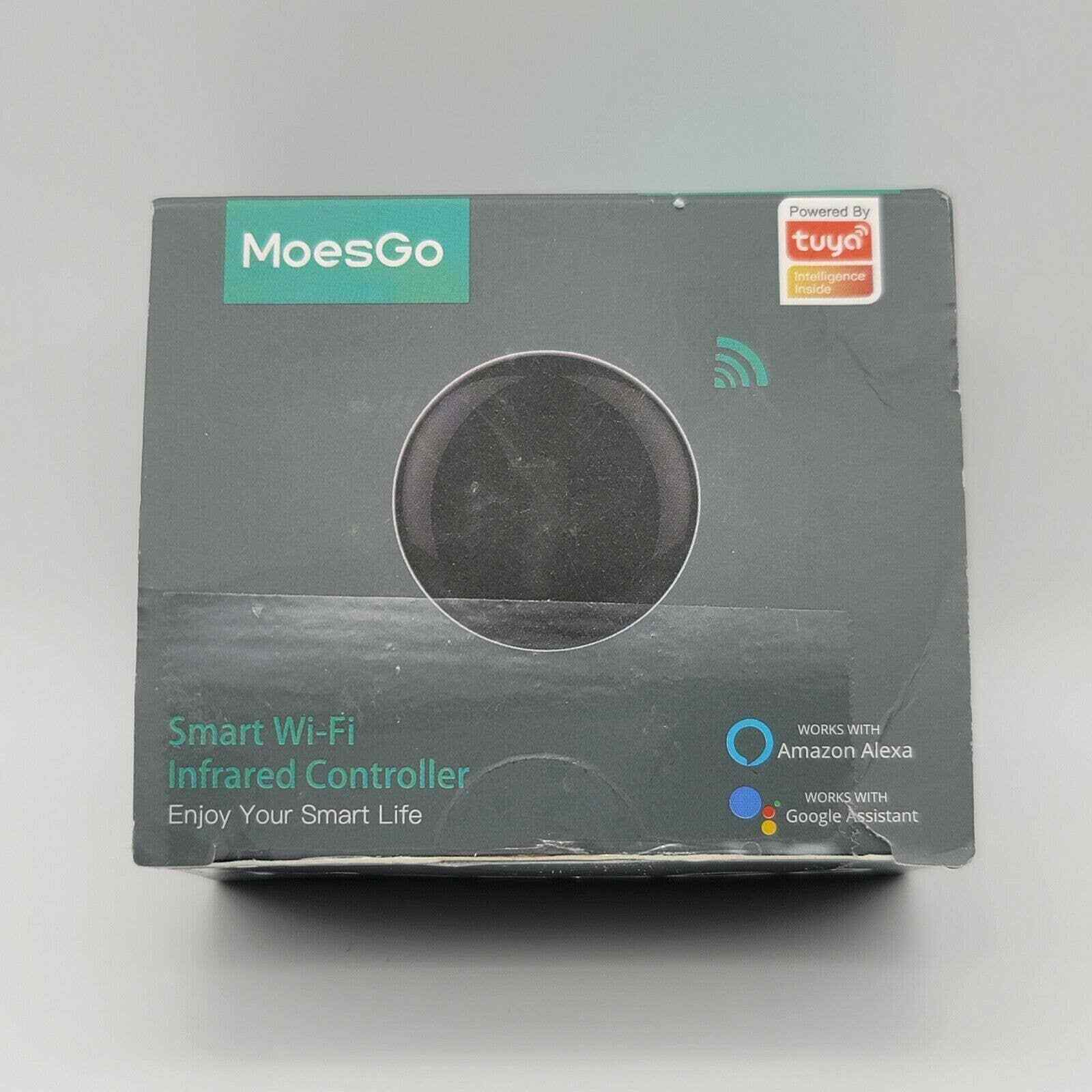 Moesgo Wifi Ir Control Hub Smart Home Universal Blaster Infrared Repeater.
